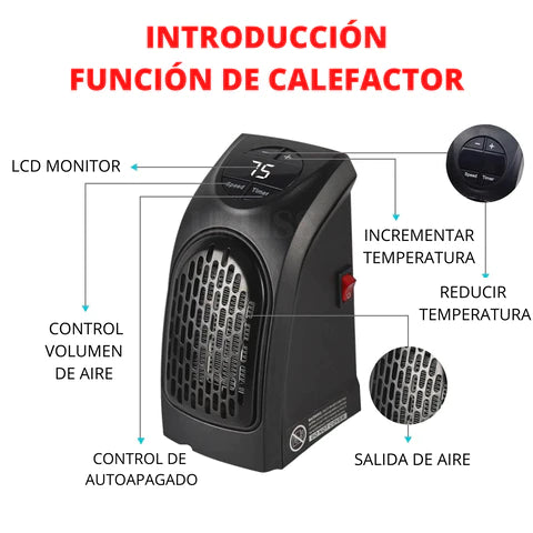 CALEFACTOR ELECTRICO DE BAJO CONSUMO POWERHEAT™